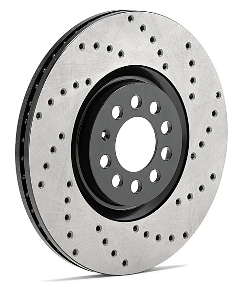  Stoptech Drilled Rotors Rear Set Civic Type R