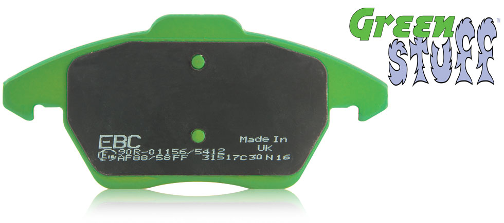  EBC Brakes Greenstuff Brake Pads Rear Set Civic Type R - Click Image to Close