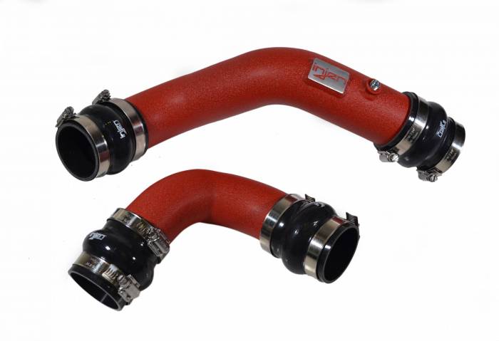  Injen Intercooler Hard Pipe Wrinkle Red Civic Type R - Click Image to Close