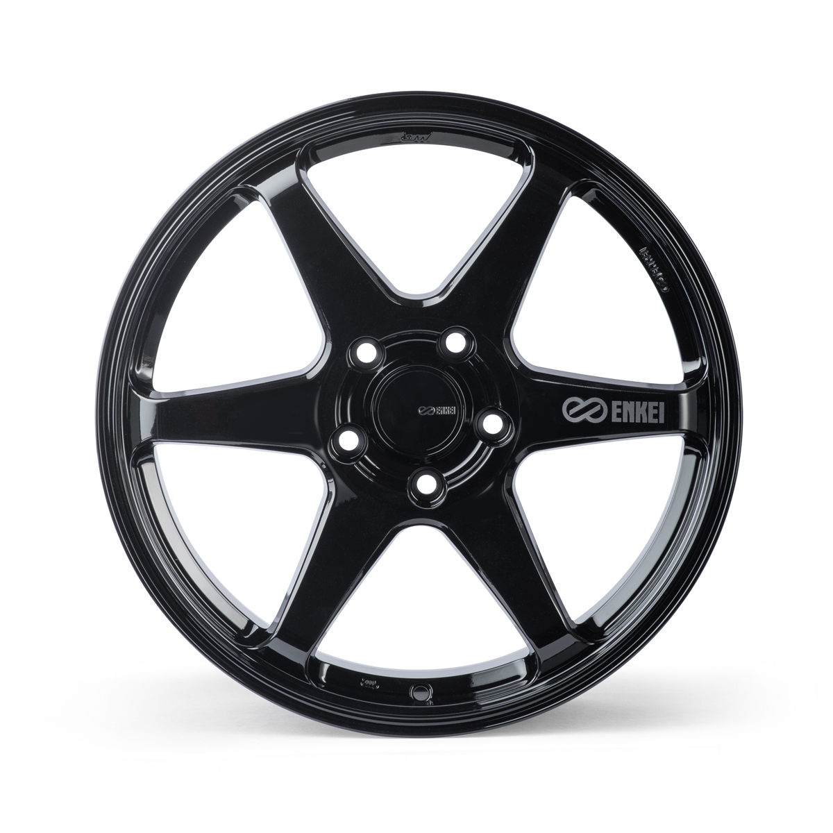  Enkei Tuning T6R Gloss Black 18x9.5 +45 5x120 Civic Type R