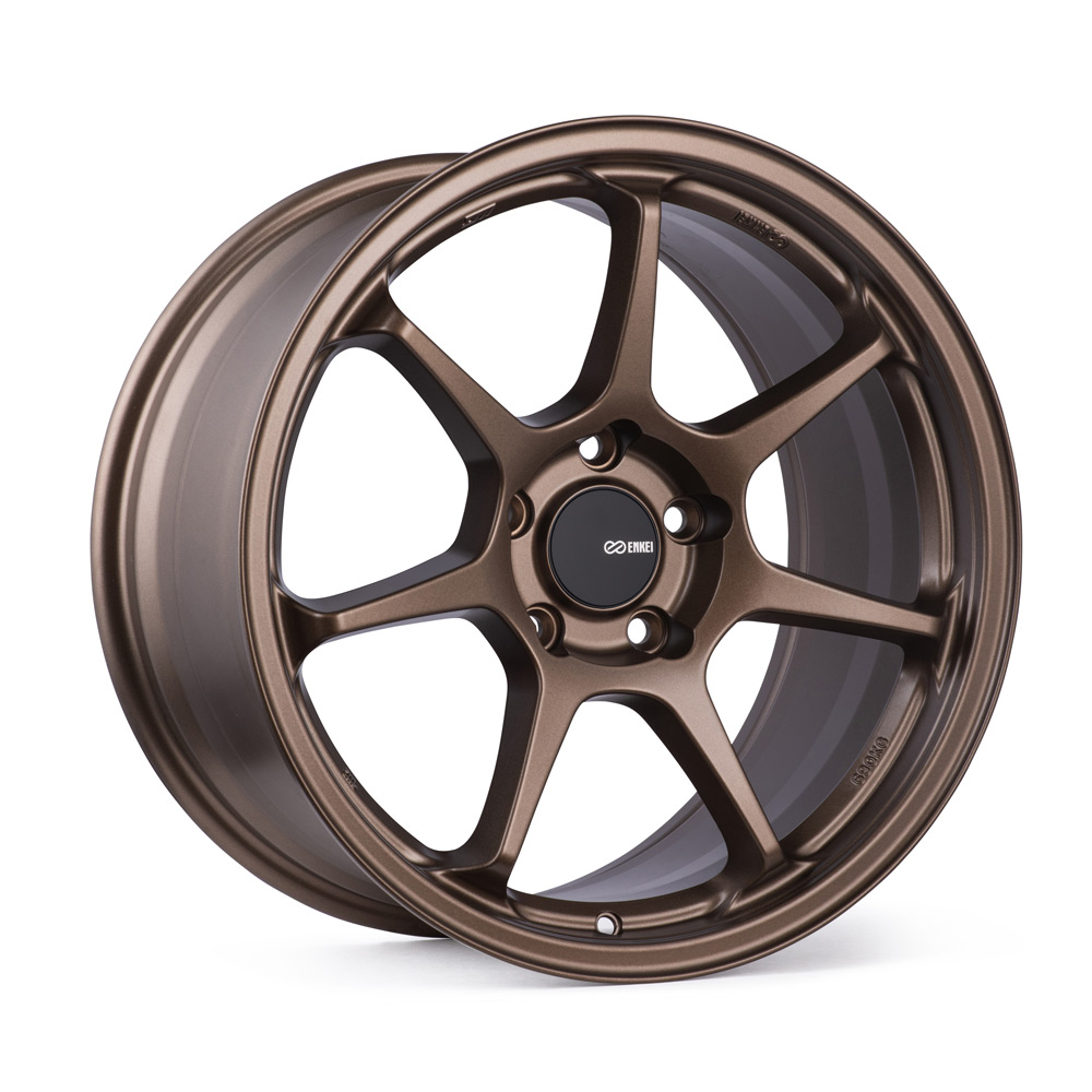  Enkei Tuning TS7 Matte Bronze 18x9.5 +45 5x120 Civic Type R - Click Image to Close