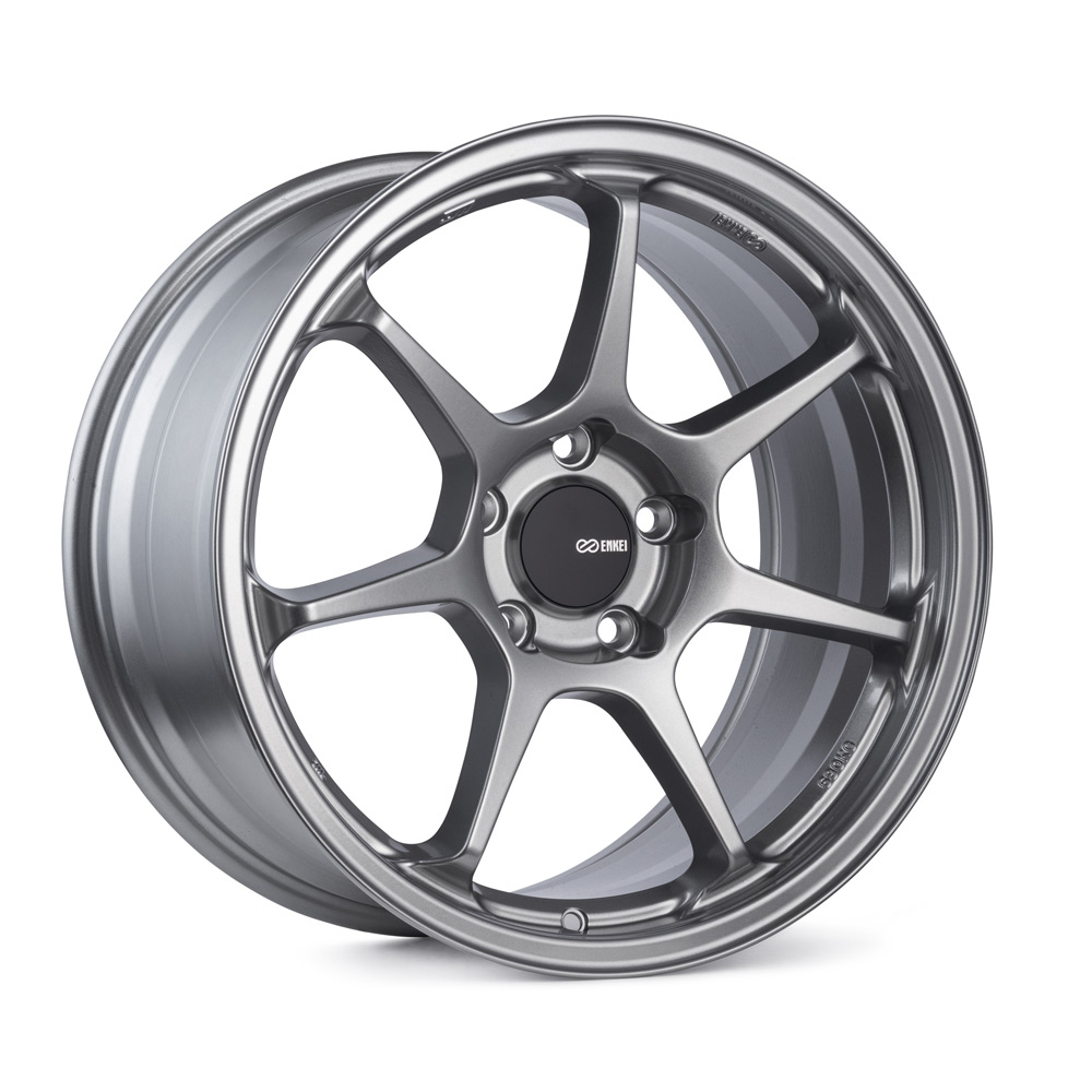  Enkei Tuning TS7 Storm Grey 18x9.5 +45 5x120 Civic Type R - Click Image to Close